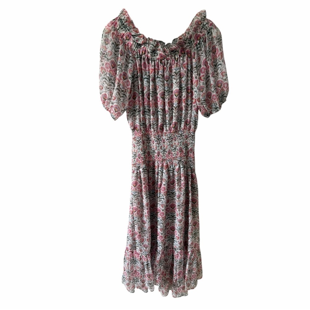 Misa Los Angeles Printed Midi Dress